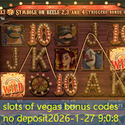 slots of vegas bonus codes no deposit