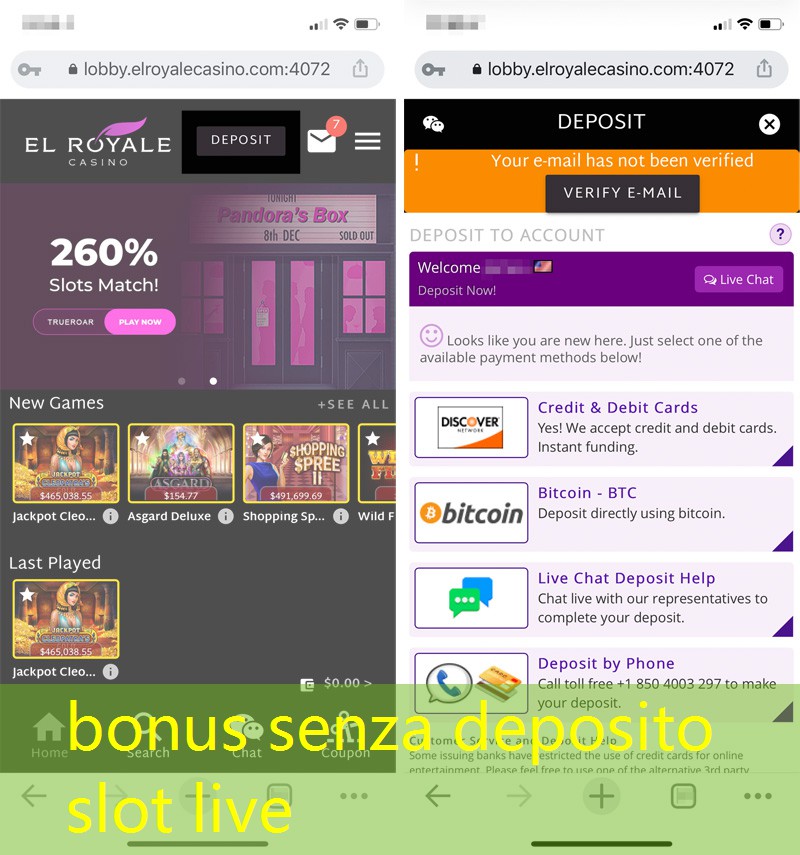bonus senza deposito slot live bonus senza deposito slot live