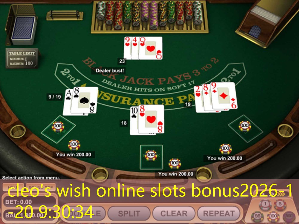 cleo's wish online slots bonus cleo's wish online slots bonus