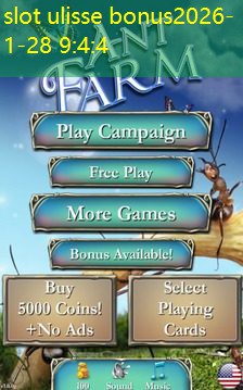 slot ulisse bonus