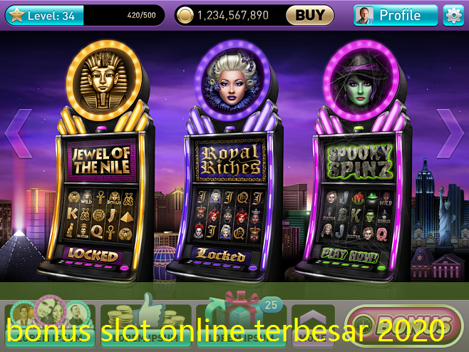 bonus slot online terbesar 2020